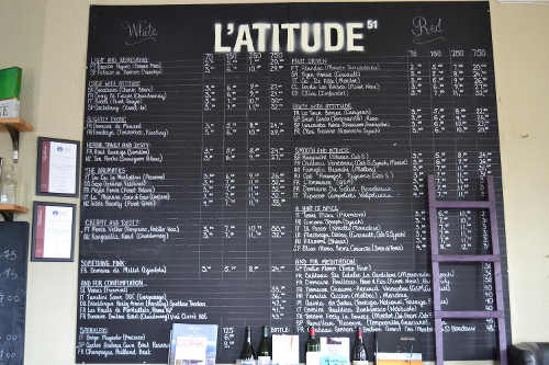 L'Atitude 51 Wine CafÃ©, Cork 
