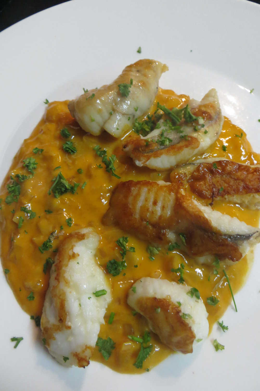 Monkfish a la mericaine