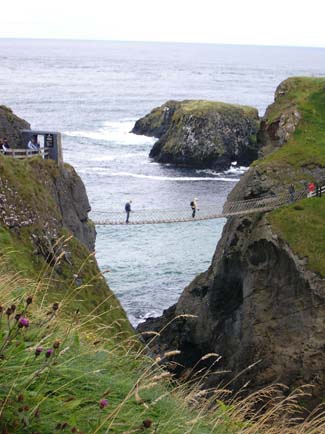 Carrick a Rede Rope Bridge - Ballintoy County Antrim Northern Ireland