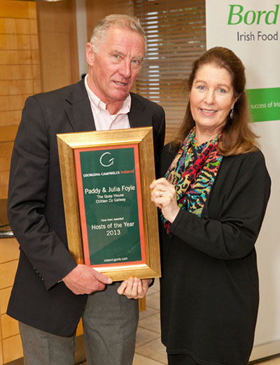 Hosts of the Year 2013 | Paddy & Julia Foyle, The Quay House, Clifden, Co Galway