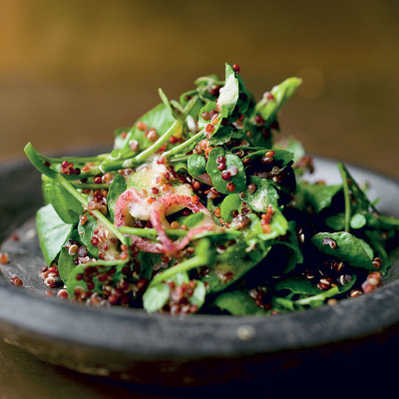 NOPI&rsquo;s Red Quinoa and Watercress Salad