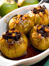 Ginger Baked Bramleys